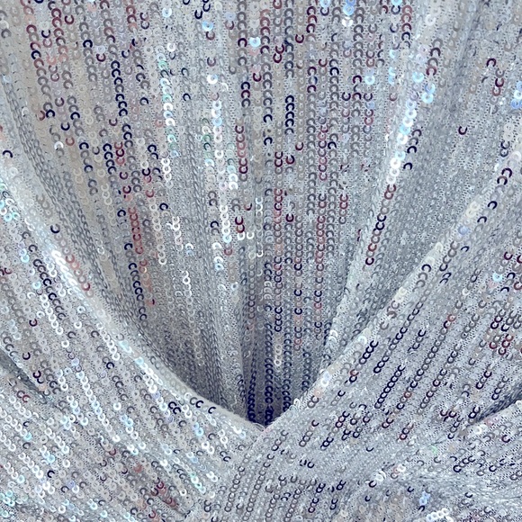 Silver sequins top - Picture 5 of 6